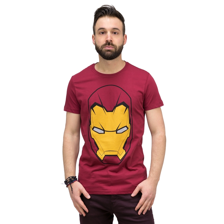 Product Marvel Iron Man Head T-Shirt  image