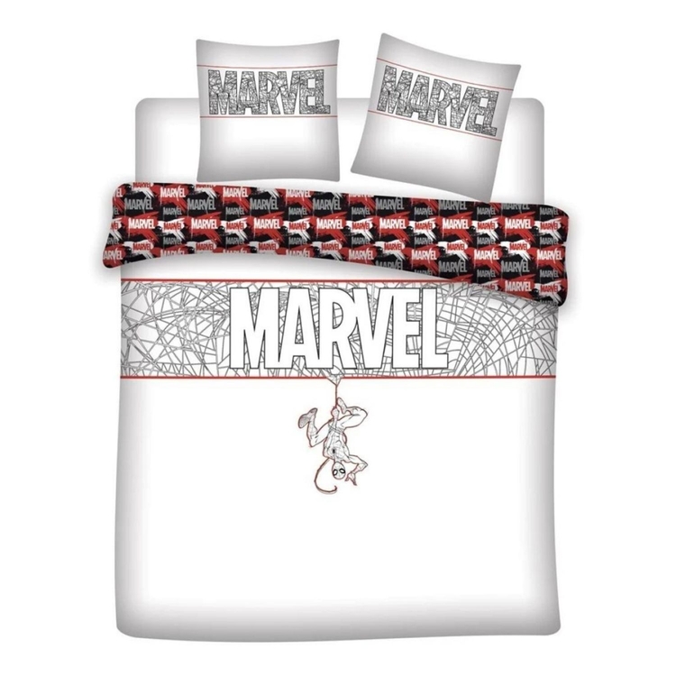 Product Σετ Παπλωματοθήκης Διπλό Marvel Logo image