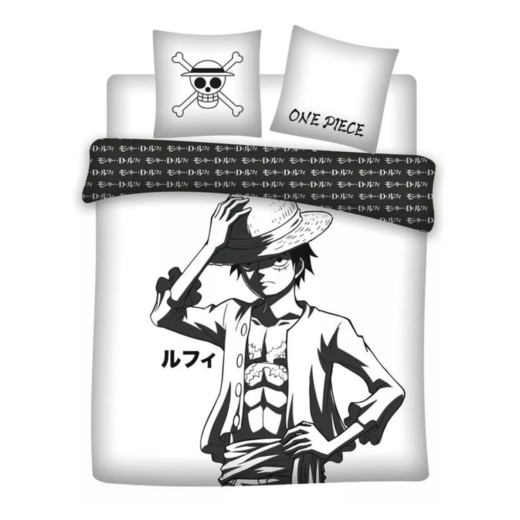 Product Σετ Παπλωματοθήκης Διπλό One Piece Luffy image