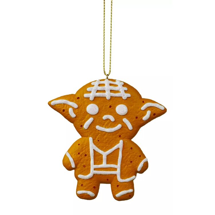 Product Star Wars Gingerbread Cookie Ornament Yoda image