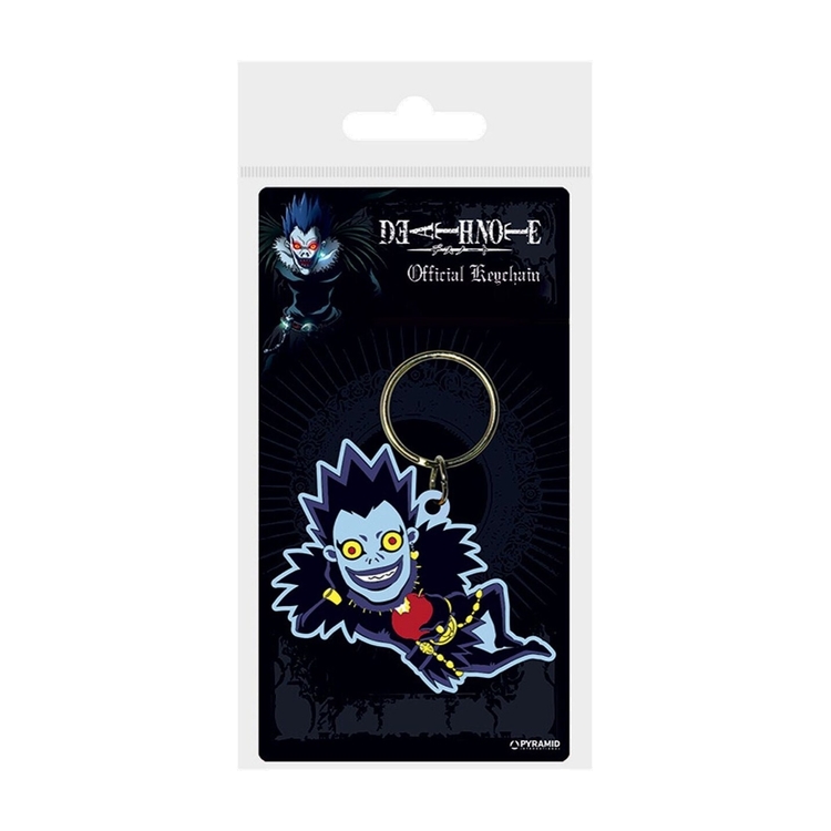 Product Death Note Ryuk Rubber Keychain image