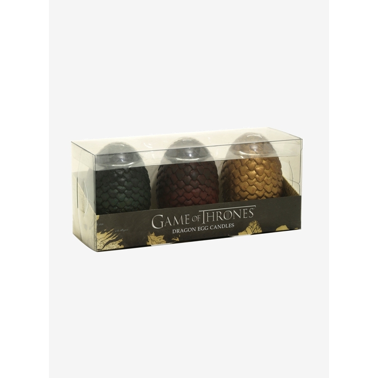 Game Of Thrones Dragon Egg Candle Set | Nerdom