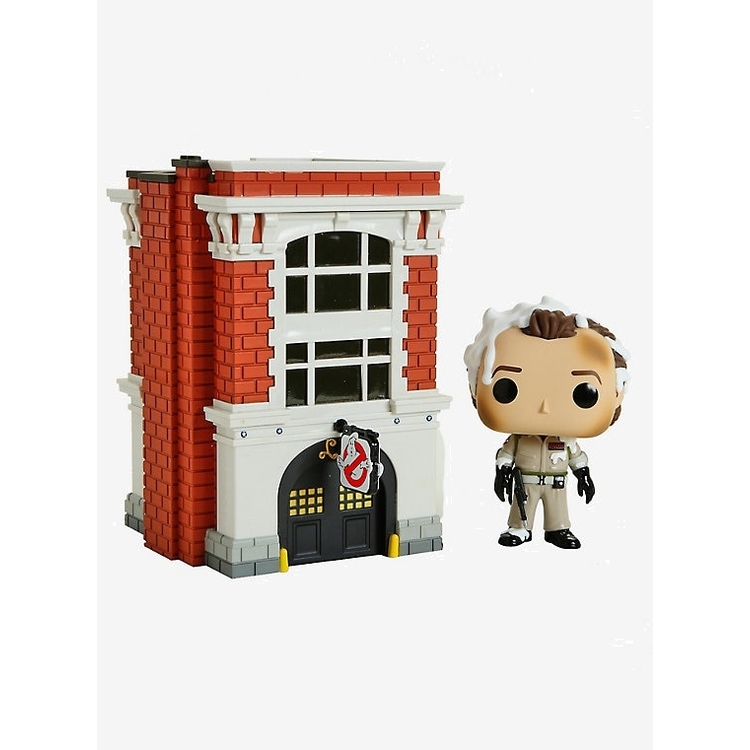 Product Funko Pop! Ghostbusters Dr. Peter Venkman with Firehouse House image