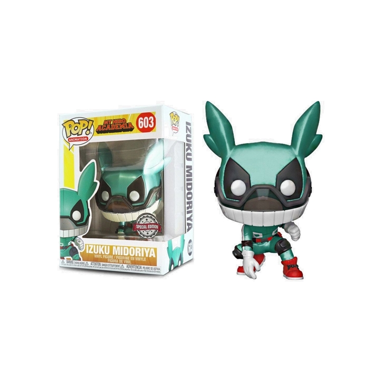 Product Funko Pop! My Hero Academia Izuku Midoriya with Healmet Metallic image