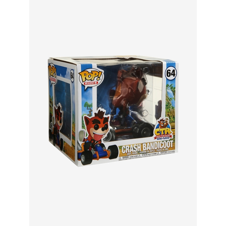 Product Funko Pop! Crash Team Racing Crash Bandicoot image