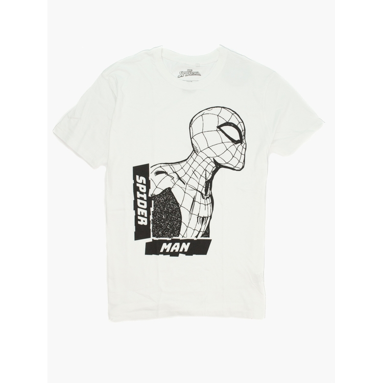 Product Marvel Spider-Man Side View White T-Shirt image