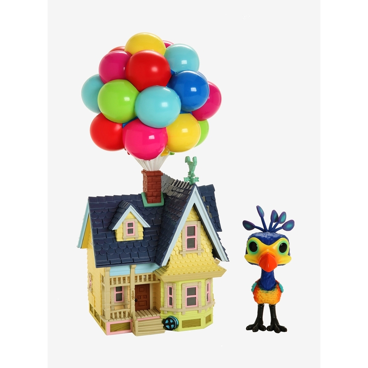 Product Funko Pop! Town Disney Pixar Up Kevin with Up House Vinyl Figures - Nerdom Exclusive image