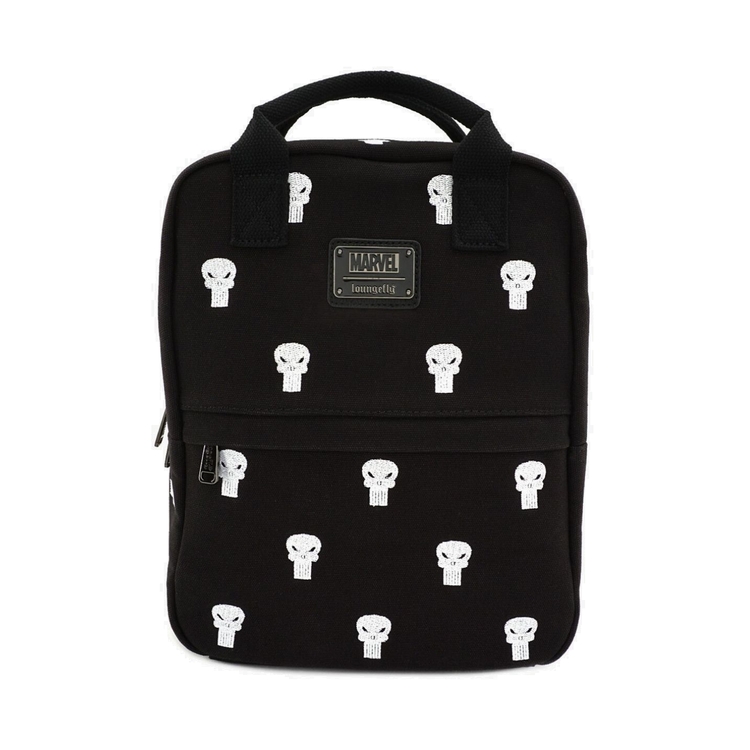 Product Loungefly Marvel Punisher Canvas Embriodered Backpack image