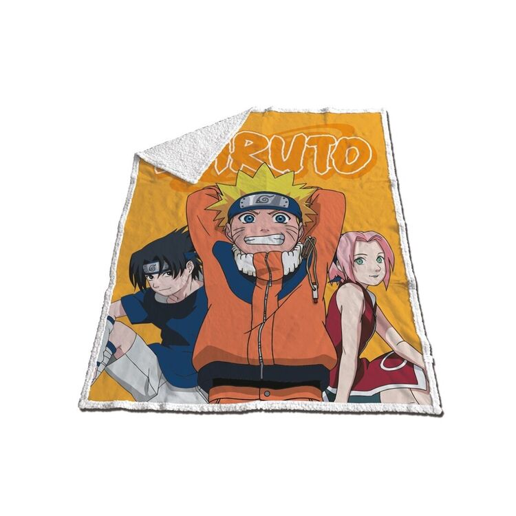 Product Naruto Characters Sherpa Blanket image