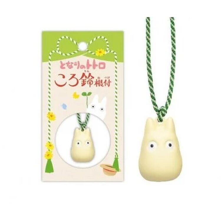 Product Μπρελόκ My Neigbour Totoro White Totoro Strap Bell Netsuke image