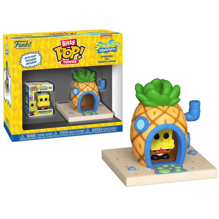 Product Funko Bitty Pop! Towns: SpongeBob Squarepants Spongebob and Pineapple House image