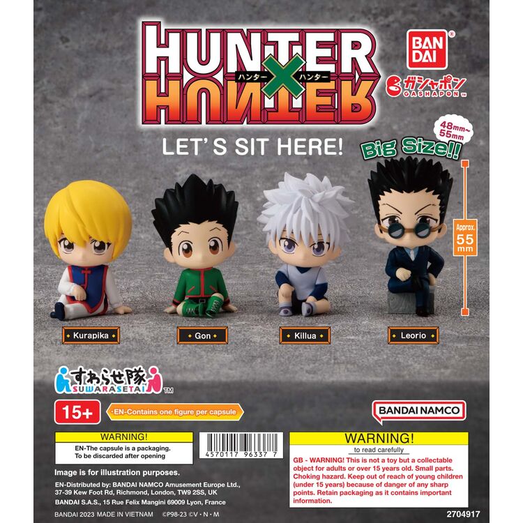 Product Φιγούρα  Hunter X Hunter Capsule Τυχάια Επιλογή(1pc) image