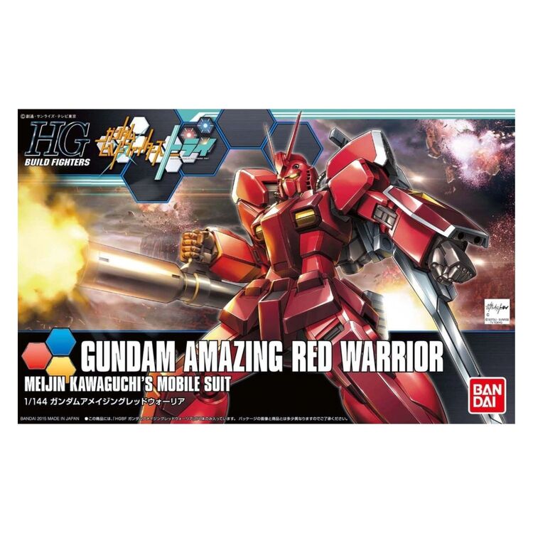 Product Gundam - HGBF 1/144 Gundam Amazing Red Warrior Model Kit image