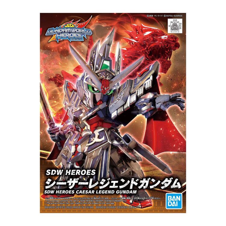 Product Gundam SDW Heroes Caesar Legend Model Kit image