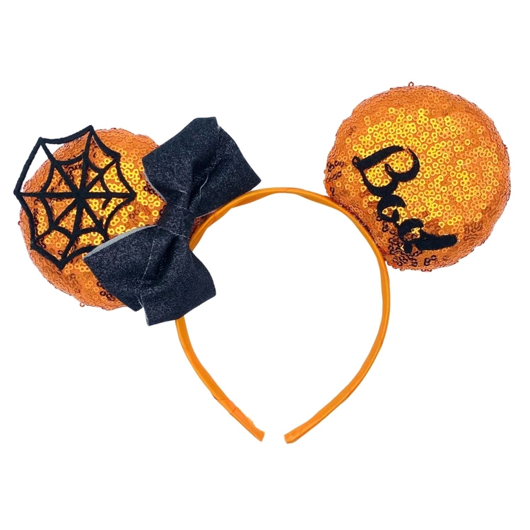 Product Στέκα Μαλλιών Disney Minnie Halloween Orange image