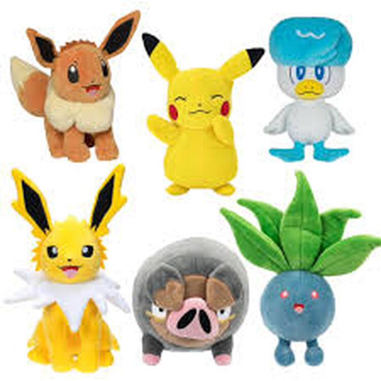 Product Λούτρινο Pokemon 20Cm W18 (1pc) (Τυχαία Επιλογή) image