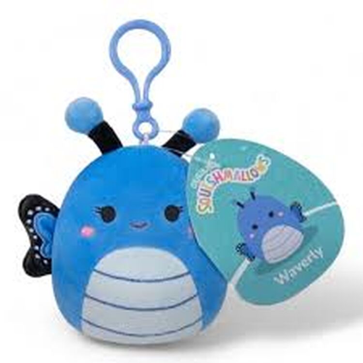 Product Squishmallows Clip-on Waverly the Butterfly 9cm image