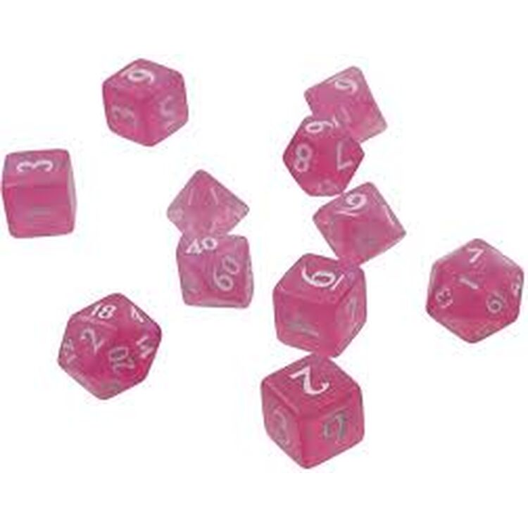 Product Ζάρια Eclipse 11-Dice Set: Hot Pink image