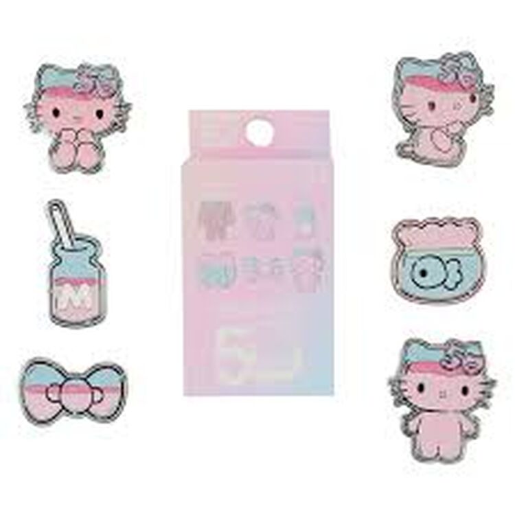 Product Loungefly Sanrio Hello Kitty 50Th Anniversary Clear And Cute Mystery Box Pin image