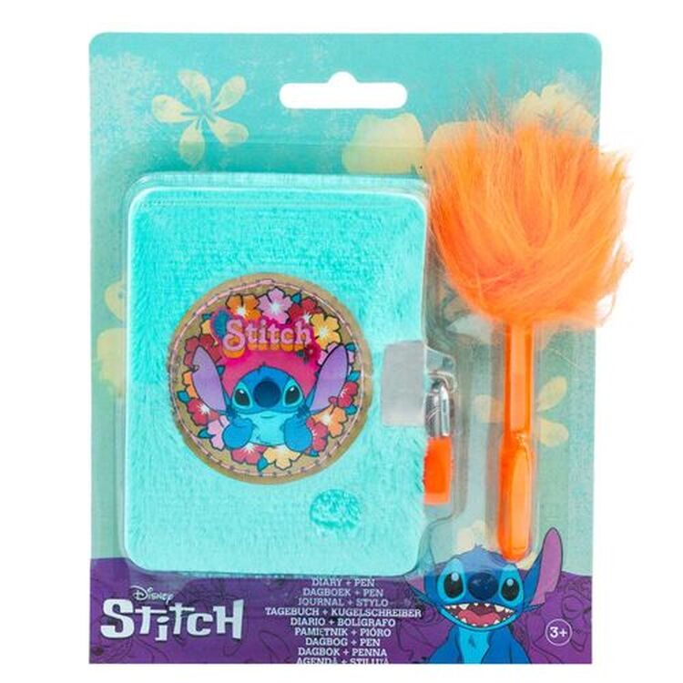 Product Disney Stitch Plush Secret Diary And Magic Pen image