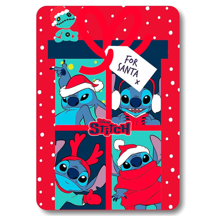 Product Disney Stitch Christmas Polar Blanket image