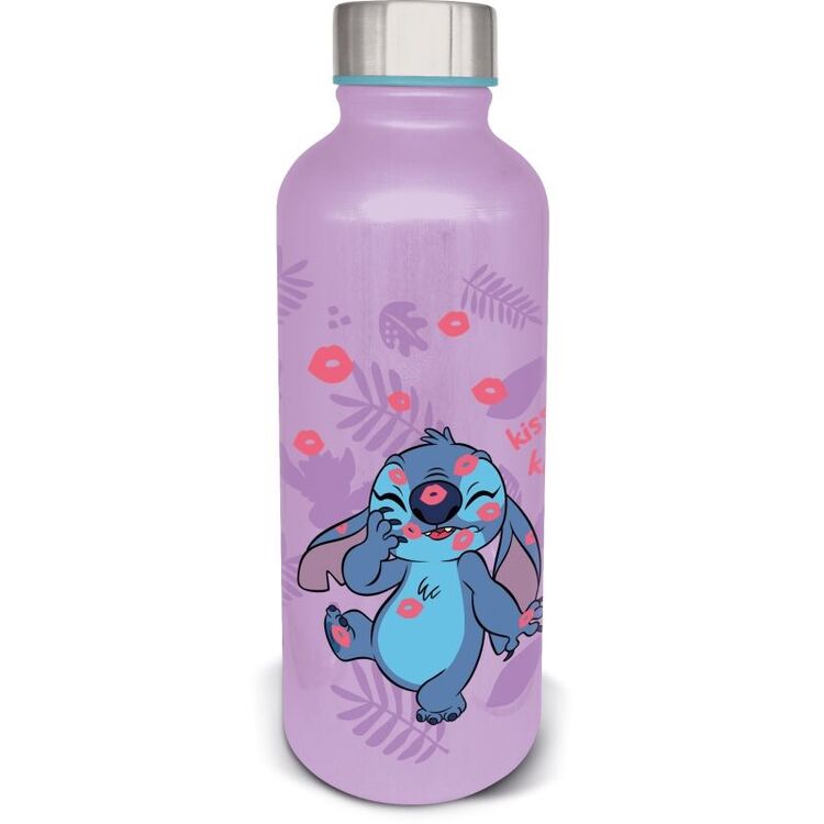 Product Μπουκάλι Νερού Disney Stitch Kiss Μεταλλικό image