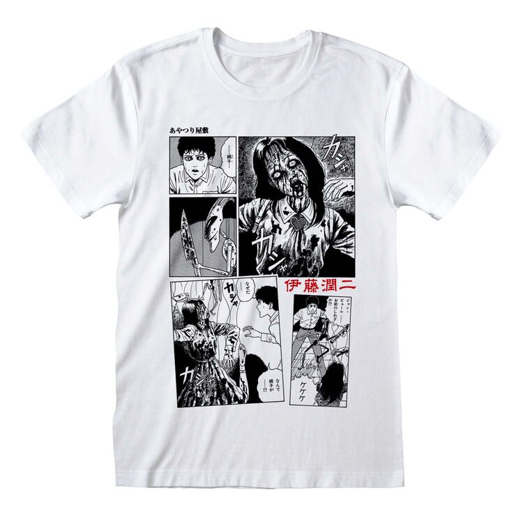 Product Junji Ito Comic Strip T-shirt image