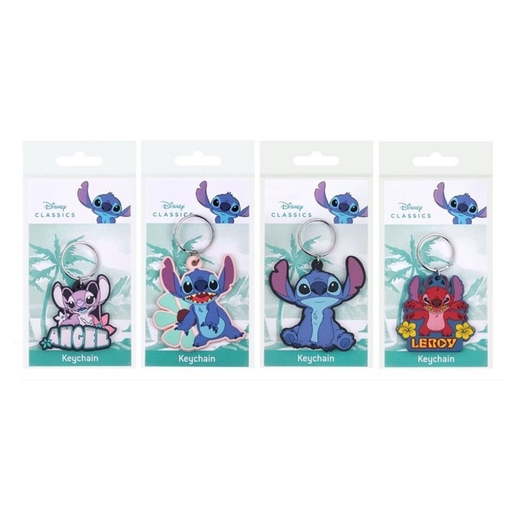 Product Μπρελόκ Disney Lilo & Stitch 2D (Τυχαία Επιλογή) image