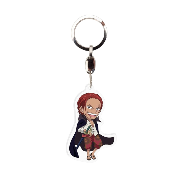 Product One Piece Red Acryl Keychain Shanks image