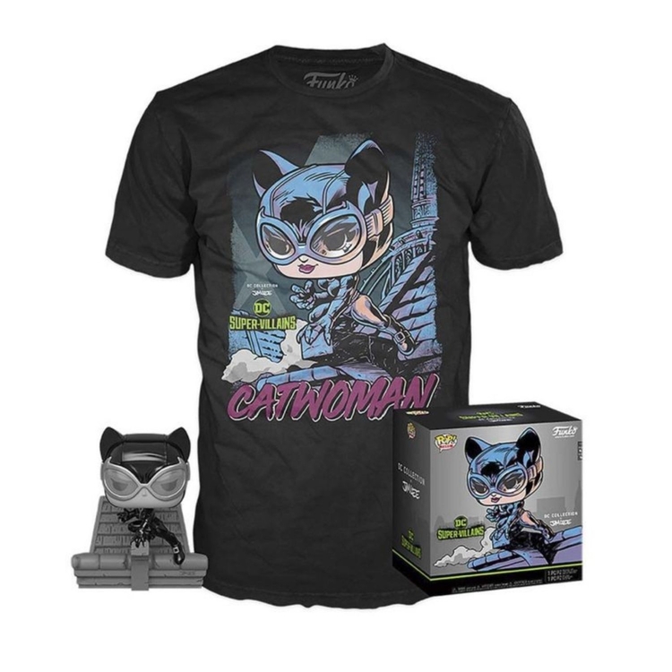 Product Funko Pop! And Tee DC Jim Lee Catwoman image