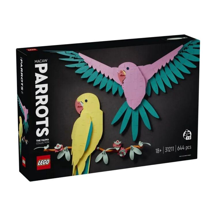 Product LEGO® Art The Fauna Collection Macaw Parrots image