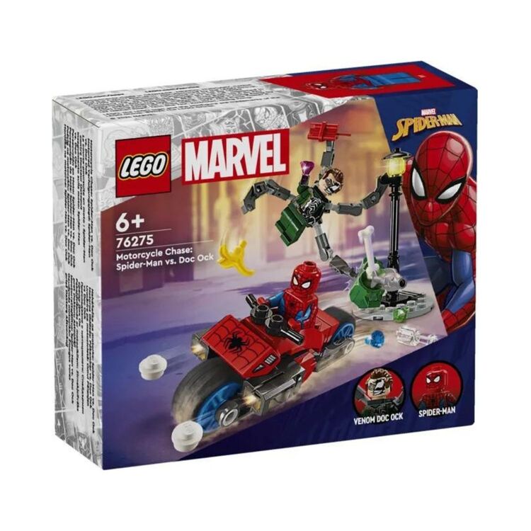 Product LEGO® Marvel Super Heroes Motorcycle Chase: Spider-man vs. Doc Ock image