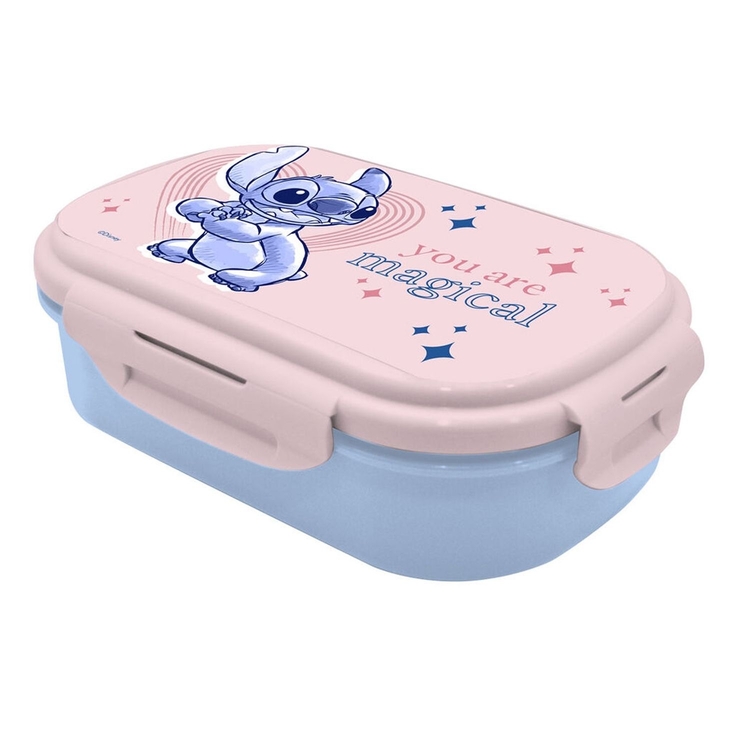 Product Disney Stitch Lunch Box And Cutlery image