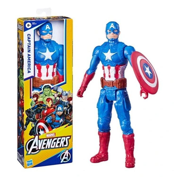 Product Hasbro Marvel Avengers: Titan Hero Series - Captain America Action Figure (30cm) (E7877) image