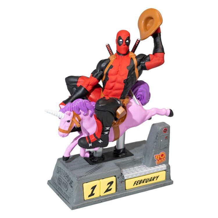 Product Deadpool Unicorn  Resin 3D Perpetual Calendar image