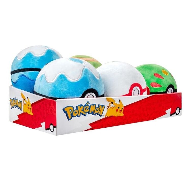 Product Λούτρινο Pokemon Pokeball Plush (Τυχαία Επιλογή)  (1pc) image