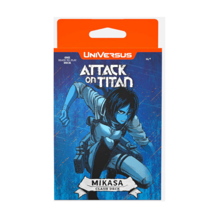 Product Universus CCG: Attack on Titan "Battle for Humanity" Clash Deck Mikasa image