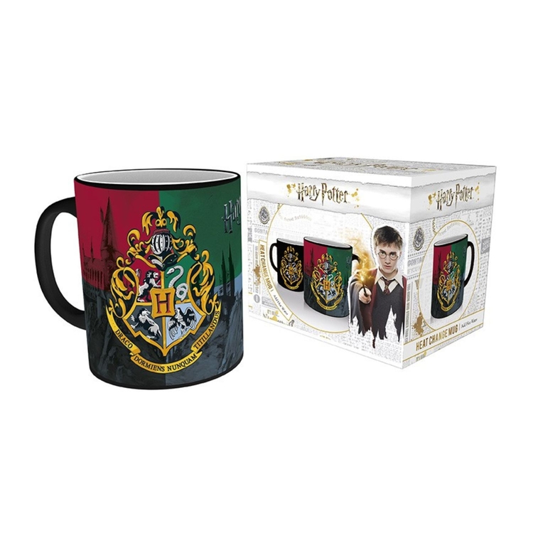 Product Harry Potter Hogwarts Crest Heat Change Mug image