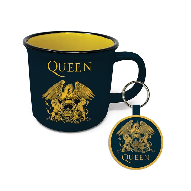 Product Κούπα και Μπρελόκ Σετ Queen Campfire image