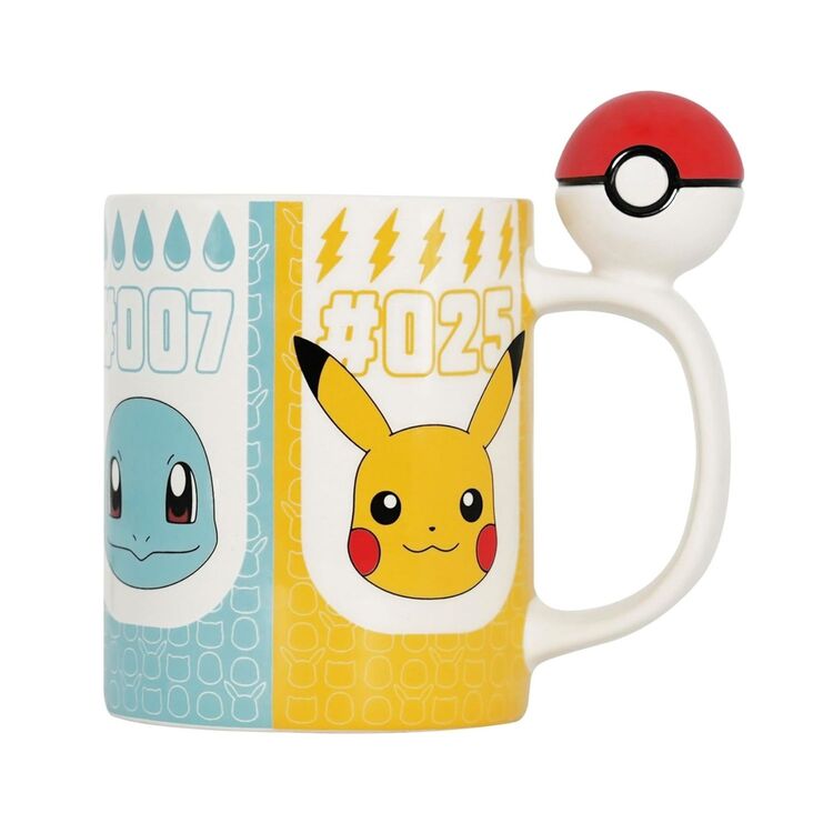 Product Pokemon Pokeball 3d Handle Mug image