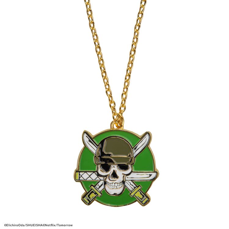 Product One Piece Zoro Skull Necklace image