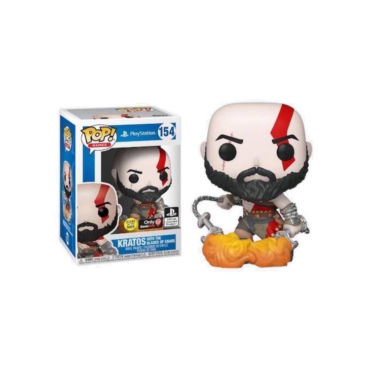 Product Funko Pop! God of War Kratos with Blades (GITD) image