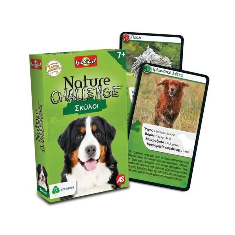 Product Παιχνίδια με Κάρτες Nature Challenge Σκύλοι image