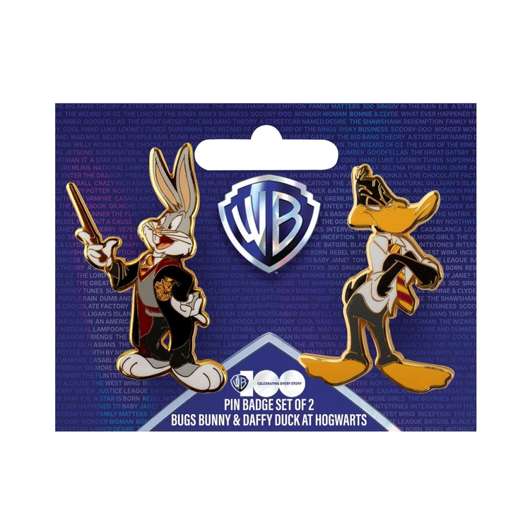 Product Καρφίτσες Σετ των 2 Harry Potter Bugs and Daffy at Hogwarts Looney Tunes Warner Bros 100th image