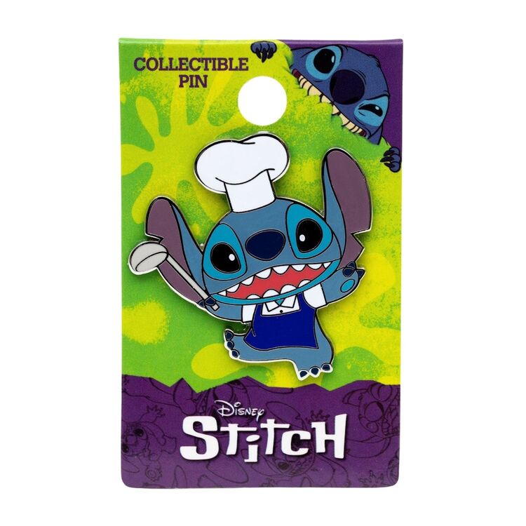 Product Disney Stitch as Chef Pin image