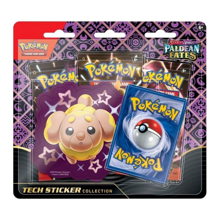 Product Pokemon TCG Paldean  Fates Tech Sticker Collection Blister image