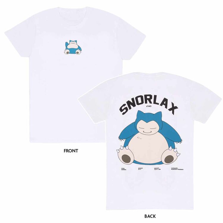 Product Pokemon Snorlax Backprint T-Shirt image