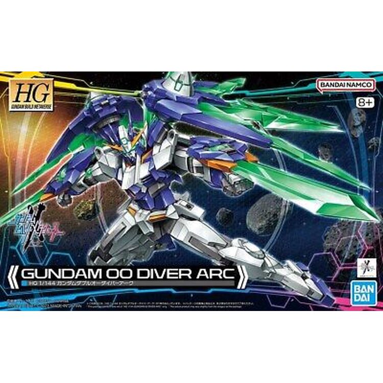 Product Gundam HG 1/144 Gundam 00 Diver Arc  Model Kit image