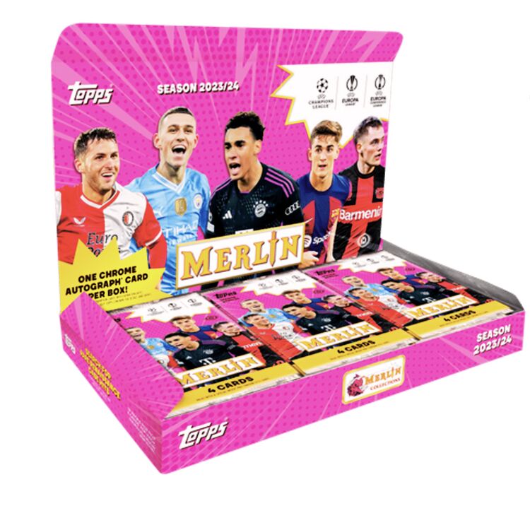 Product Topps Merlin 2023-24 Merlin Hobby Box image