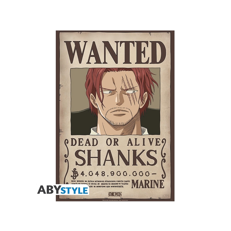 Product One Piece Wanted Shanks Poster image